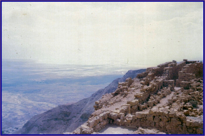 Ruins on top of Masada